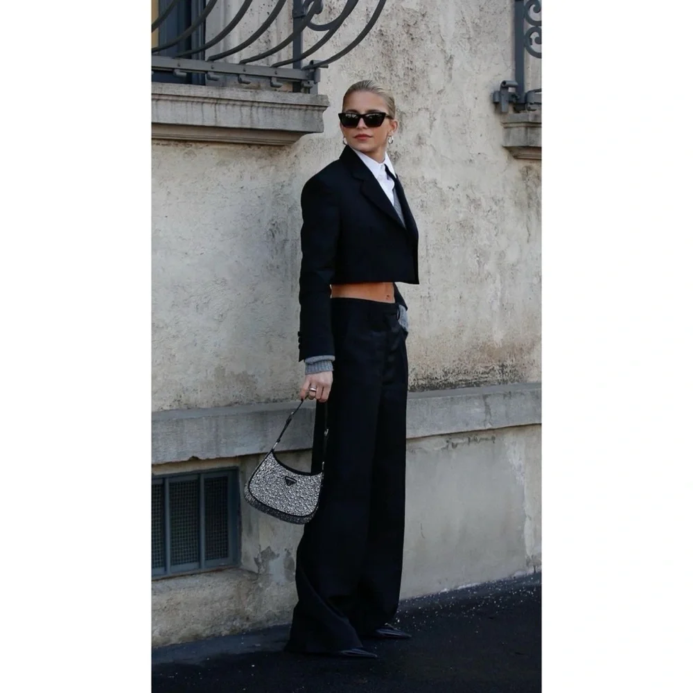 Prada Cleo Bag with Rhinestones - Picture 3 of 6